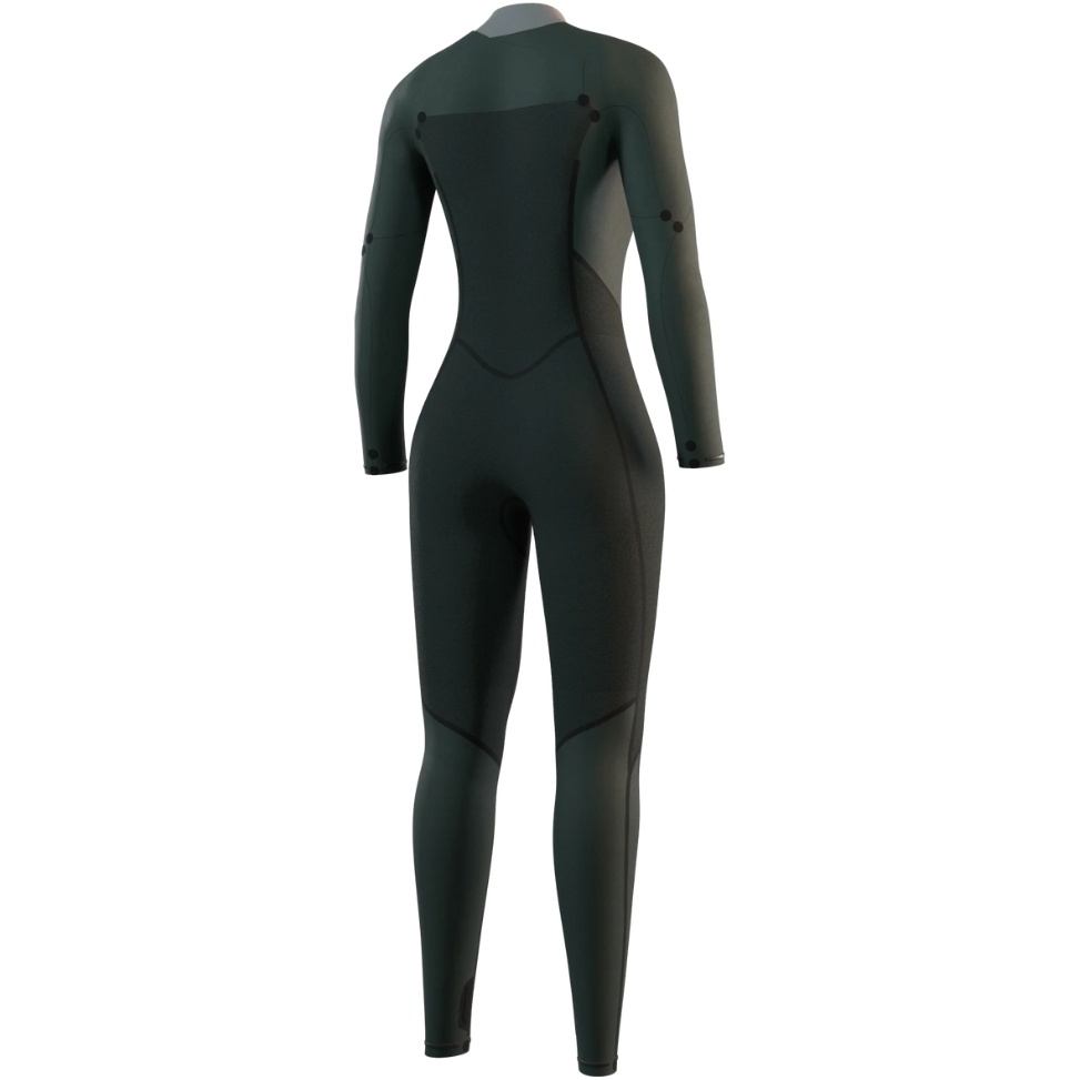 2026 Mystic Womens Haven 5/3mm Chest Zip Wetsuit 35000.250045 - Black